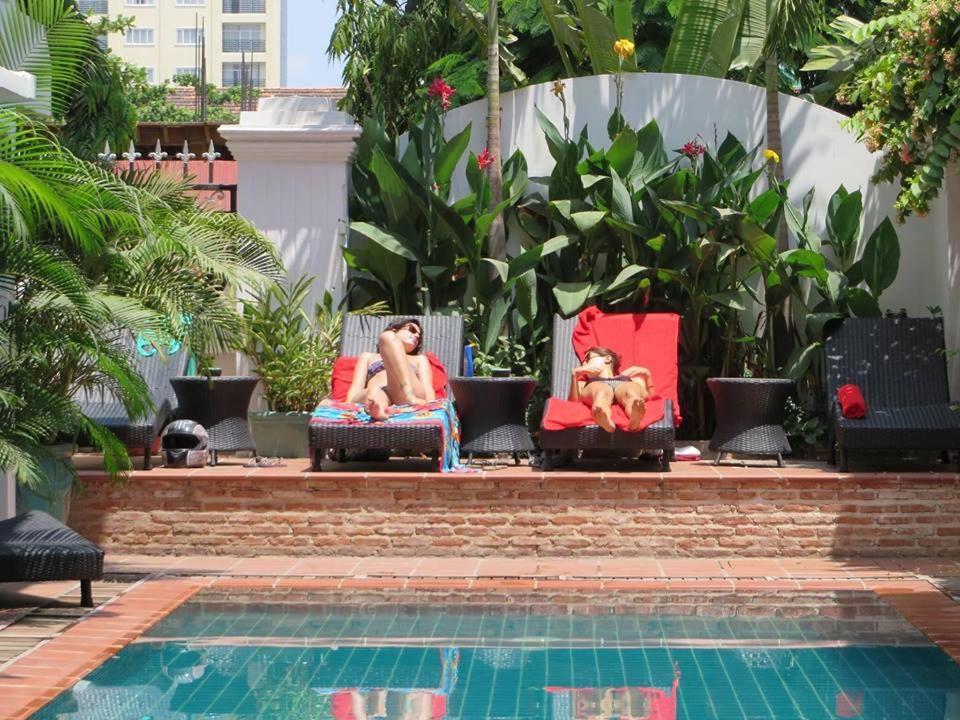 Villa Silk Road Hotel 프놈펜 외부 사진